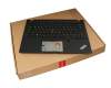 SN20W19570 original Lenovo keyboard incl. topcase DE (german) black/black with backlight and mouse-stick