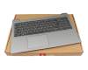 SN20W65146 original Lenovo keyboard incl. topcase BG (bulgarian) black/grey b-stock