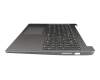 SN20W65190 original Lenovo keyboard incl. topcase FR (french) white/grey