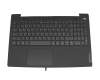 SN20W65244 original Lenovo keyboard incl. topcase DE (german) black/grey with backlight Fingerprint