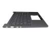 SN20W85061 original Lenovo keyboard incl. topcase ND (nordic) grey/grey with backlight
