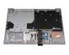 SN20Z38516 original Lenovo keyboard incl. topcase DE (german) grey/grey with backlight