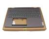 SN21B40858 original Lenovo keyboard incl. topcase DE (german) grey/grey with backlight