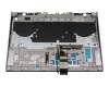 SN21B61033 original Lenovo keyboard incl. topcase DE (german) grey/grey with backlight