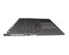 SN21B61033 original Lenovo keyboard incl. topcase DE (german) grey/grey with backlight