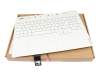 SN21F22182 original Lenovo keyboard incl. topcase DE (german) white/white with backlight