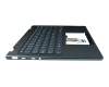 SN21P30007 original Lenovo keyboard incl. topcase UK (english) blue/blue with backlight