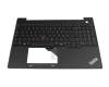 SN21PA1259 original Lenovo keyboard incl. topcase DE (german) black/black with backlight and mouse-stick