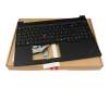 SN21R05914 original Lenovo keyboard incl. topcase DE (german) black/black with backlight and mouse-stick