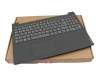 ST60T24698 original Lenovo keyboard incl. topcase DE (german) grey/black (rough)