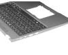 SV03P_A85BWL1 original Acer keyboard incl. topcase DE (german) black/grey with backlight