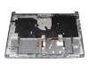 SV05P_A72BWL original Acer keyboard incl. topcase DE (german) black/silver with backlight