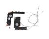 Speaker (left + right + Antenna) WIFI original suitable for Asus VivoBook 17 D712UA