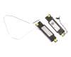 Speaker (left + right) original suitable for Asus ZenBook 14 UM3406HA