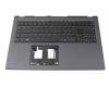 T030C1 Keyboard incl. topcase DE (german) black/black