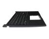 T066A1 Keyboard incl. topcase DE (german) black/blue