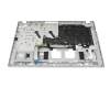 T121CR Keyboard incl. topcase US (english) black/silver b-stock