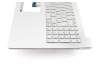 T2501V Keyboard incl. topcase DE (german) silver/silver with backlight (for models with HDD)