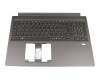 TA7157 Keyboard incl. topcase DE (german) black/black with backlight