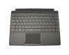 TDM720 Keyboard incl. topcase DE (german) black/black with backlight