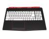 Topcase black original suitable for MSI GE63 RGB 9SE/9SG (MS-16P7)