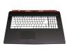 Topcase black original suitable for MSI GE73 Raider 8RE/8RF (MS-17C5)