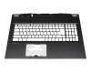 Topcase black original suitable for MSI GE76 10SFS/10SGS (MS-17K1)