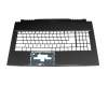 Topcase black original suitable for MSI GF75 Thin 8SC/8RCS (MS-17F2)
