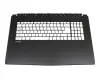 Topcase black original suitable for MSI GL72 6QC/6QD (MS-1796)