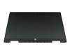 Touch-Display Unit 14.0 Inch (FHD 1920x1080) black original suitable for HP Pavilion X360 2-in1 14-ek1000