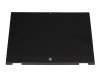 Touch-Display Unit 14.0 Inch (FHD 1920x1080) black original suitable for HP Pavilion x360 14m-dw0000