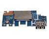 USB Board original suitable for HP 15q-ds3000