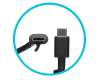 USB-C AC-adapter 100.0 Watt rounded original for Dell Inspiron 14 2in1 (7430)