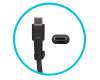 USB-C AC-adapter 130.0 Watt edged original for Asus GZ301VF