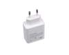 USB-C AC-adapter 65.0 Watt EU wallplug white original for Samsung Galaxy Book Pro (NP935XDB)