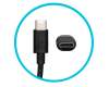 USB-C AC-adapter 65.0 Watt rounded original for LG Gram 16 2-in-1 (16T90Q)