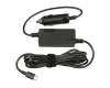 USB Car-Adapter 65 Watt original for Lenovo ThinkPad X1 Yoga (20LD/20LE/20LF/20LG)