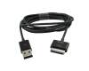 USB data / charging cable black original suitable for Asus P1802-T 1B