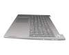 V161420CK1 original Lenovo keyboard incl. topcase DE (german) grey/silver fingerprint