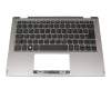 V164166AK1 original Acer keyboard incl. topcase DE (german) black/grey