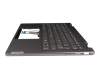 V222320AK3-GR original Sunrex keyboard incl. topcase DE (german) grey/grey with backlight