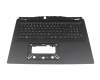 YDM ZGRD original Acer keyboard incl. topcase DE (german) black/black with backlight